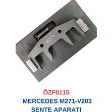 YERLİ ÜRETİM ÖZF0115 MERCEDES M271 W203 KASA EKSANTRİK KİTLEME SENTE APARATI