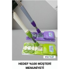 Bima Mandallı Mop Bütün Bezler Ile Kullanılabilir + 1 Adet Yedek Hediye