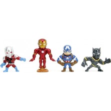 Marvel Avengers Metal Figür 4'lü Paket 6 cm