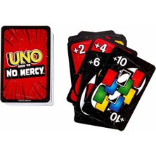 Mattel Uno No Mercy Kartlar Orijinalözel Ürün Merhametsiz Uno