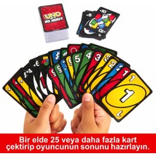 Mattel Uno No Mercy Kartlar Orijinalözel Ürün Merhametsiz Uno