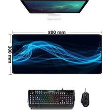 Concord MP801 Oyunculara Özel Premium Kaymaz Desenli Gaming Mouse Pad 300 x 800 x 4 mm