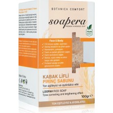 Botanica Comfort  Doğal Kabak Lifli, Gliserinli, El Yapımı Pirinç Sabunu 100 gr