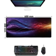 Concord MP804 Oyunculara Özel Premium Kaymaz Desenli Gaming Mouse Pad 300 x 800 x 4 mm