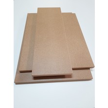 Dfn Wood Mdf Plaka Panel Mdf Tabaka Arkası Beyaz Ham  60 cm x 60 cm - 18 mm Kalınlık 1 Adet