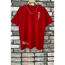 Only Trendwear  Erkek Belive In Yourself Baskılı Oversize Tshirt