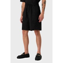 Emporio Armani Pamuklu Relaxed Fit Poplin Short Erkek Short 3D1PT9 1nqmz 0999