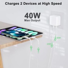 AXYA Apple iPhone Uyumlu Usb-C - Lighting 35W Hızlı Şarj Cihazı