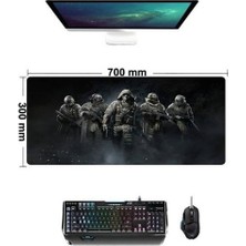 Concord MP-701  Desenli  Gaming Mouse Pad 300 x 700 x 3 mm