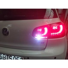 Erlight Volkswagen Golf 6 Geri Vites LED Far Ampulu T15 W16W 1 Adet