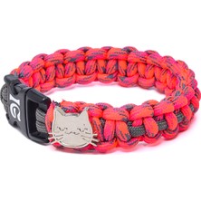 Ig Design %100 Handmade Premium Paracord Örgü Kedi Tasması