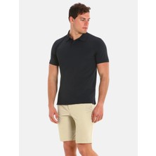 Slam Tech Pıque Polo Ss Lacivert Erkek Polo Tshirt