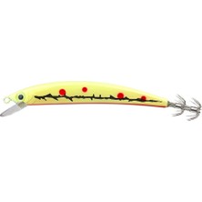Sea Horse Squid Crystal MINNOW115MM 23G Glow Allur