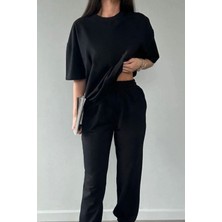 Kadın Bol Kesim Rahat Yazlık Pijama Takımı