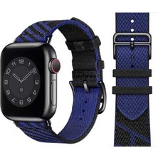 Psgt Apple Watch Uyumlu 1/2/3/4/5/6/7/8/9 38-40-41 mm Simple Tour Jumping Hms Kordon
