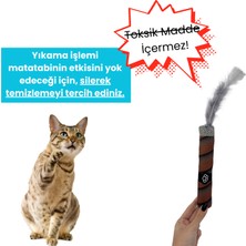 Miyav Matatabi Çubuklu Peluş Puro Kedi Oyuncağı Catnip Çubuklu Kedi Oyuncağı