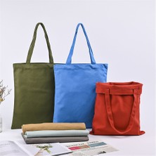 Songli Stil 2 Moda Düz Renk Tote Çanta Bej ve Siyah Alışveriş Orijinal Unisex Seyahat Kanvas Çantalar Eko Katlanabilir Alışveriş Tote Büyük Tote (Yurt Dışından)