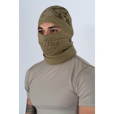 Bikatex Kar Başlığı Örme Kamuflaj - 008