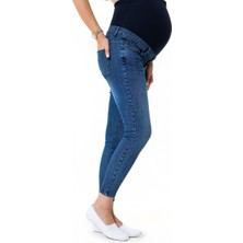 Accoucheee Skinny Hamilelik, Emzirme ve Sonrası Denim Jean Pantolon