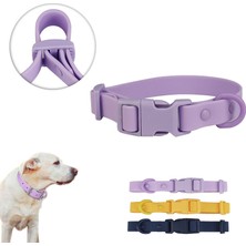 Shanhua Shop Sarı Stil M Boyutu Su Geçirmez Pvc Köpek Tasması Küçük Orta Büyük Köpekler Için Güvenli Katı Kedi Köpek Tasması Buldog Pitbull Yavru Köpek Tasması Evcil Hayvan Aksesuarları (Yurt Dışından)