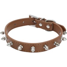 Shanhua Shop A07 Tarzı S Beden Yuvarlak Kafa Perçin Dekorasyon Köpek Tasması Ayarlanabilir Çinko Alaşım Toka Correa Perro Orta Büyük Mascotas Yaka Perro Collier (Yurt Dışından)