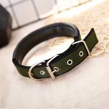 Shanhua Shop Yeşil Tarzı 1.5X45CM Ayarlanabilir Rahat Naylon Köpek Tasması Smallmediumlarge Köpekler Için Pet Boyun Askısı Güvenlik Perros Accesorios Coleira Cachorro (Yurt Dışından)