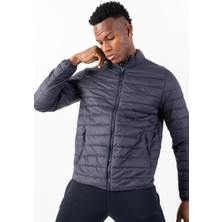 Maraton Regular Erkek Dik Yaka  Lacivert Mont