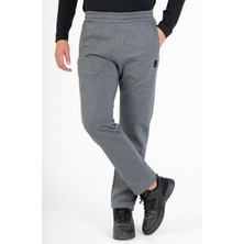 Maraton Regular Erkek  Düz Paça Antramelanj Eşofman Altı