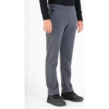 Maraton Sportswear Regular Erkek  Düz Paça  Basic Antrasit Eşofman Altı 17935