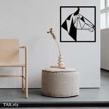 Valor Makina Tasarım Geometrik At Tasarımlı Tablo