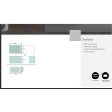 Evros Paris 100 cm Banyo Dolabı