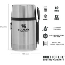 Stanley Adventure Paslanmaz Çelik Yemek Termosu 0.53 L