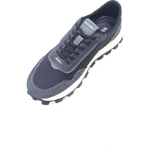 Marcomen Siyah Deri Erkek Sneaker Spor Ayakkabı