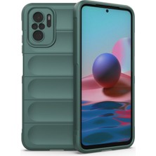 Rivor Xiaomi Redmi Note 10S Uyumlu Kılıf Kamera Korumalı Parmak Izi Bırakmayan Içi Kadife Yumuşak Kapak