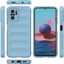 Rivor Xiaomi Redmi Note 10S Uyumlu Kılıf Kamera Korumalı Parmak Izi Bırakmayan Içi Kadife Yumuşak Kapak