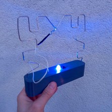 Robot Yapımı Yüzük Oyunu Tele Değmeden Çember Geçirme Oyunu Dikkat, Denge, Zeka Oyunu, Hediyelik Ilginç Oyuncak