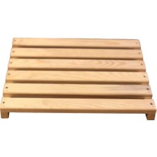 Wood Stuff Ahşap Masa Altı Ayaklık, Ayak Koyma Standı, Ayak Yükseltici