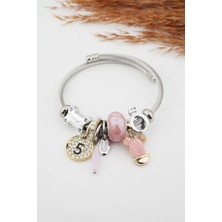 By Zeyna Aksesuar Kadın Kaktüs Figürlü Charm Bileklik