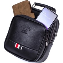 Strong Bag Strong Suni Deri Erkek El Çantası , Çapraz Askılı Omuz Çantası NP2040