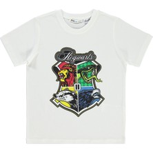 Harry Potter Erkek Çocuk Tişört 10-13 Yaş Ekru