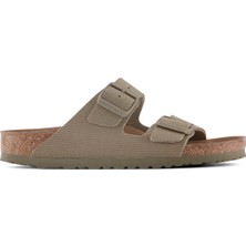 Birkenstock Haki Kadın Kanvas Terlik Arızona