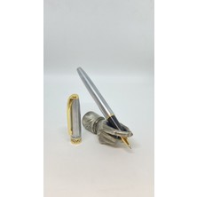 No Name Sılvergold Tükenmez Kalem Sılver