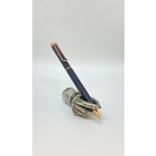 No Name Golden Gold Tükenmez Kalem Blue