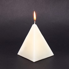 Missi Dekoraitf Ekru Piramit Mum