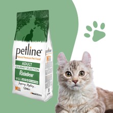 Petline Natural Premium Gourmet Karışık Yetişkin Kedi Maması 1,5 kg