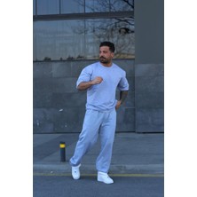 Yakamel Erkek Kısa Kollu Eşofman Takımı