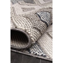 Andromeda Natural Ritim , Modern Dokuma Soft Tuşeli Sisal Cut Loop Masaj Mekan Salon Oda Halısı