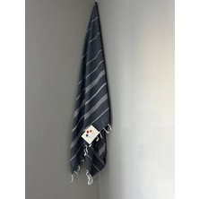 The Tab Collection Peştemal Banyo Plaj Havlusu Büyük Boy Xxl %100 Pamuk