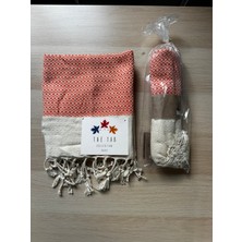 The Tab Collection Peştemal Banyo Plaj Havlusu Büyük Boy Xxl %100 Pamuk