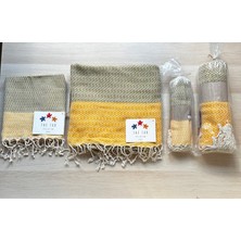 The Tab Collection Peştemal Banyo Plaj Havlusu Büyük Boy Xxl %100 Pamuk